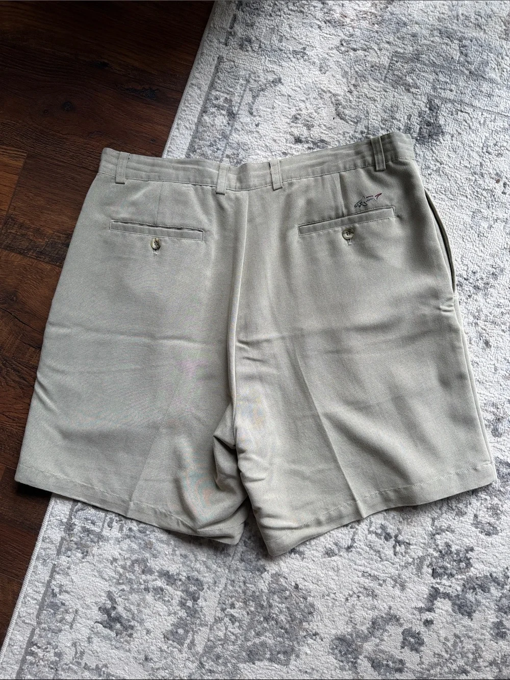 GREG NORMAN Pleated Front Shorts